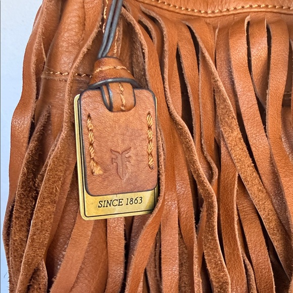 Frye Fringe Leather Shoulder Bag - Picture 3 of 15